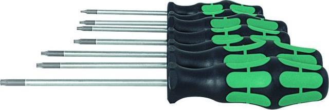 Actual product image Wera Screwdriver set for Torx® with holding function (Pin-torx)