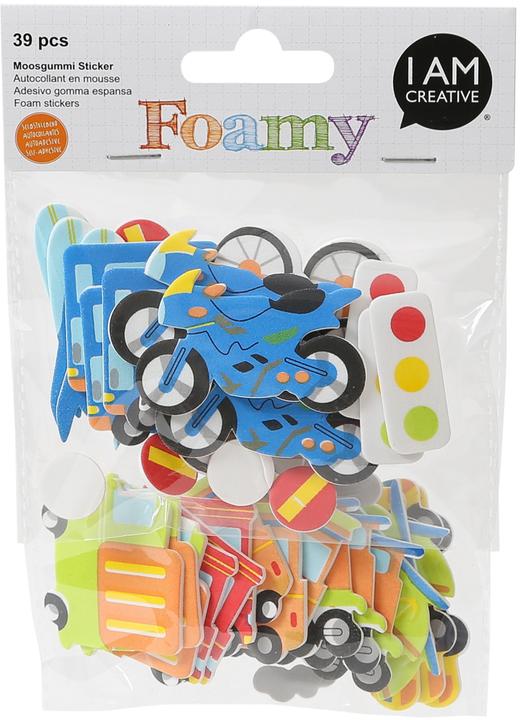 Actual product image I Am Creative Sponge rubber shapes