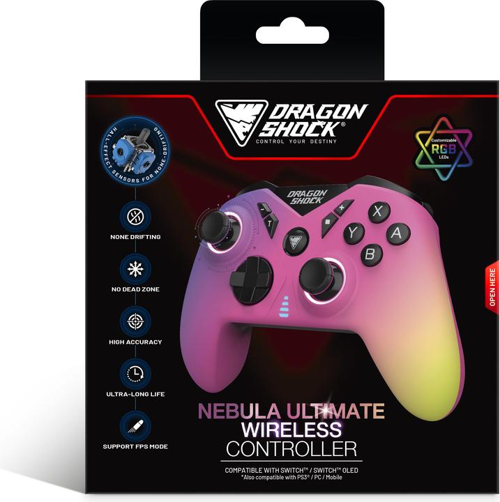 Productafbeelding DragonShock Controller Nebula Pro Draadloze Snoepschakelaar (Switch)