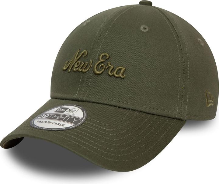 Immagine prodotto New Era 39Thirty Stretch Cap - BRAND SCRIPT oliva - S/M (S, M)