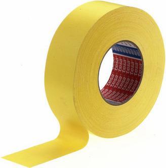 Image du produit tesa Ruban tissé 4651 Premium, 19 mm x 25 m, jaune (19 mm)