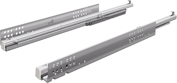 Hettich Quadro V6 mit Push to open, EB23 Vollauszug 30 kg. 350 mm
