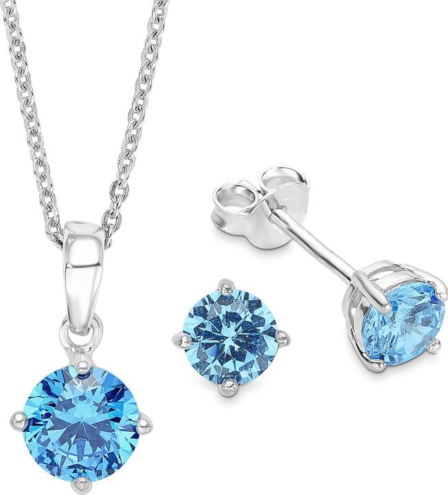 Amor Set (Zirkonia, Silber)