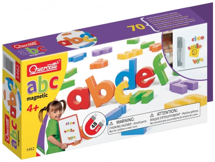 Actual product image Quercetti ABC Magneet Set, 48pcs. (48 x)