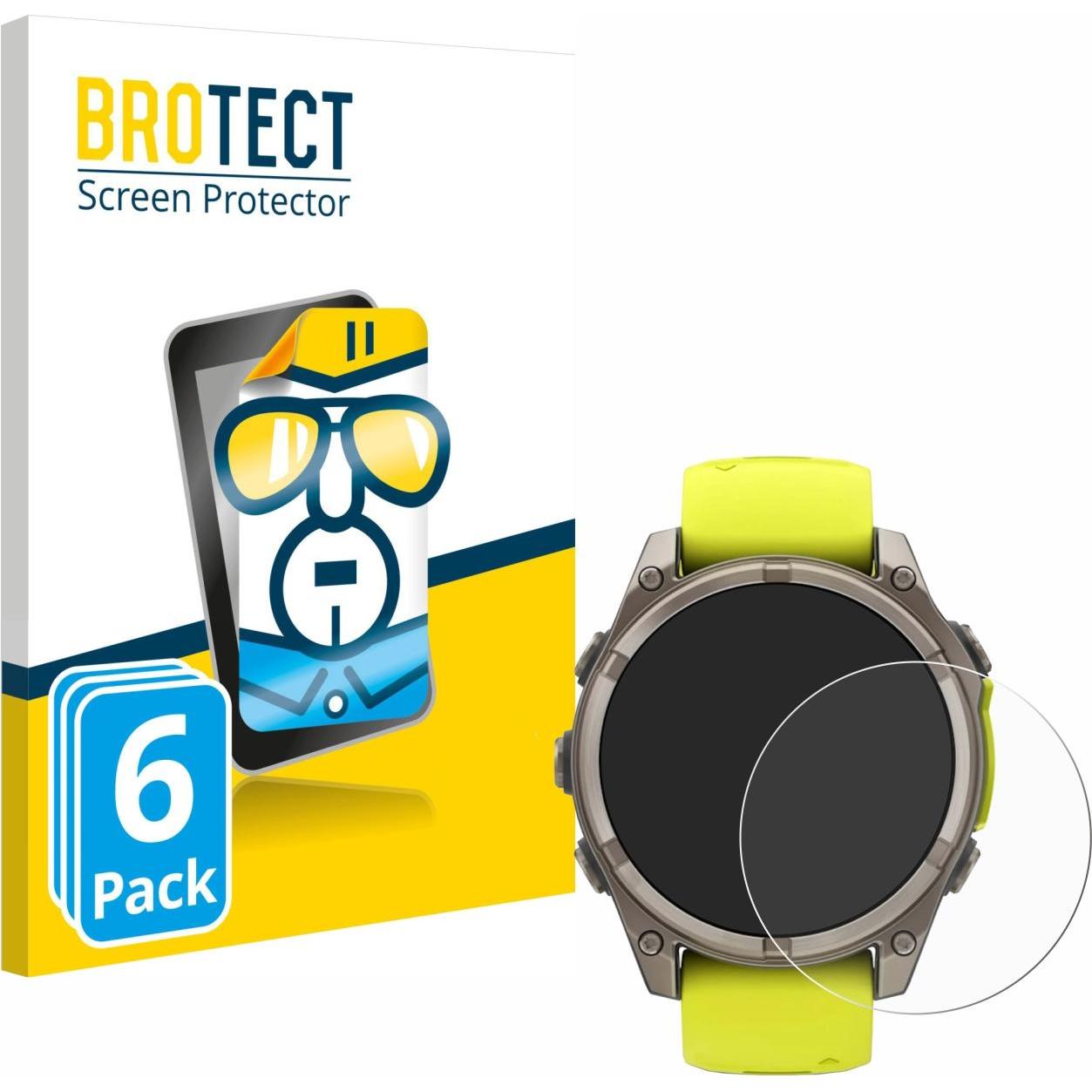 BROTECT Schutzfolie Displayschutz Displayschutzfolie Folie Klar Transparent, Smartwatch Schutzfolie, Transparent