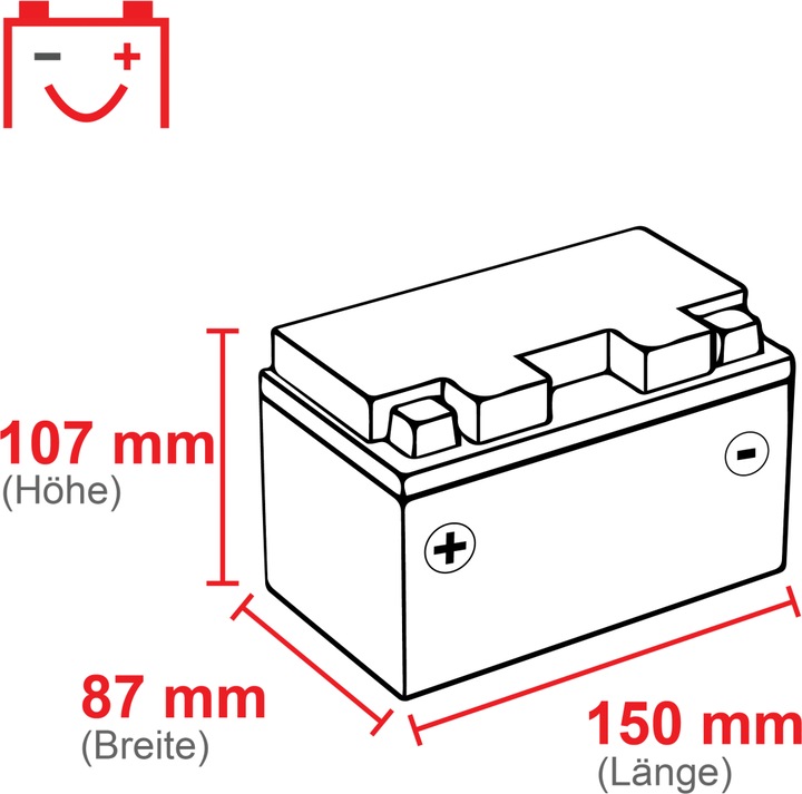Produktbild Intact AGM Power (12 V, 8 Ah, 120 A)