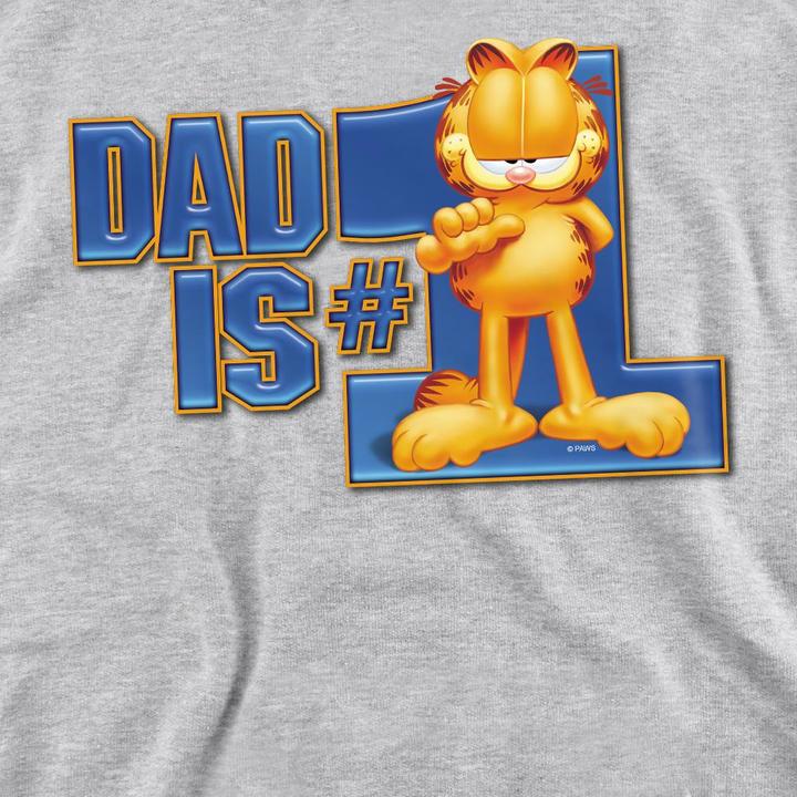 Immagine prodotto Garfield Dad Is Number One Felpa Adulto Unisex (XL)