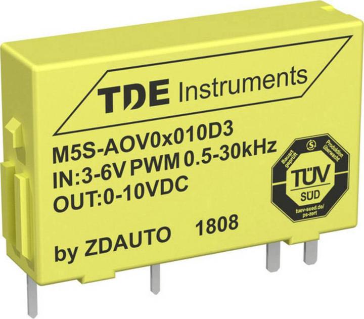 Actual product image Zdauto M5S b Analogue output 0-10 V/DC external 3 V/DC internal