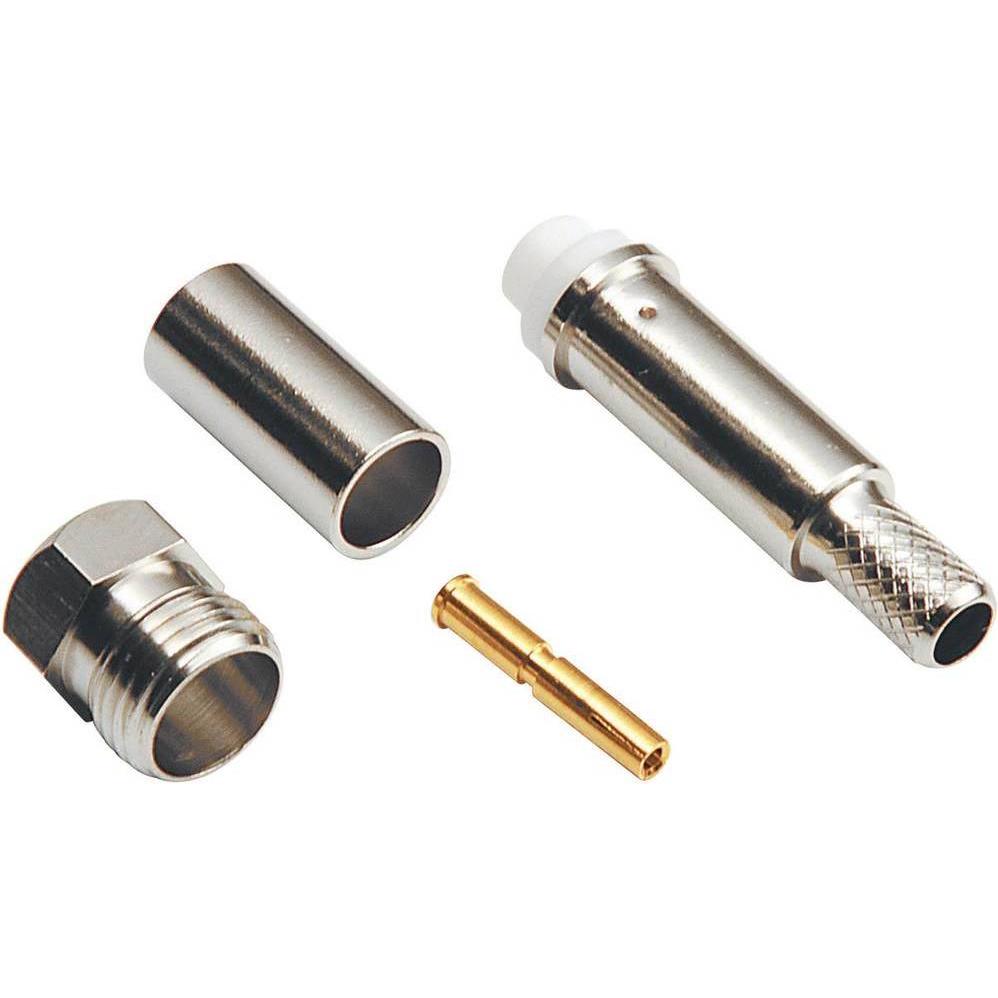 BKL Electronic FME-Steckverbinder, Elektronikkabel + Stecker, Silber