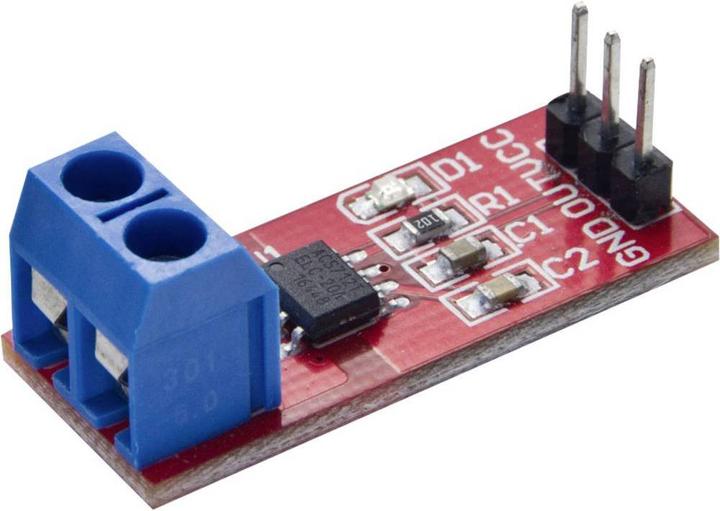 Actual product image Iduino Current sensor module ACS712 20 A