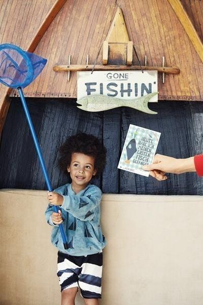 Actual product image Milestone Booklet "Baby's first moments in nature"