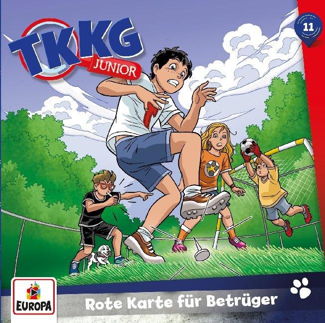 Produktbild TKKG Junior.11 Rote Karte f.Betrüger,CD
