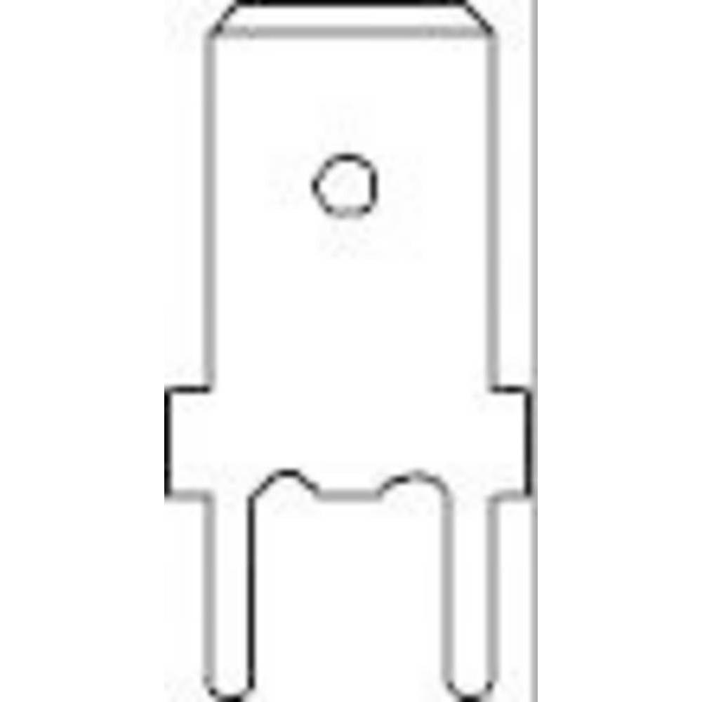 Thumbnail - Vogt Verbindungstechnik Flachstecker, Elektronikkabel + Stecker, Silber