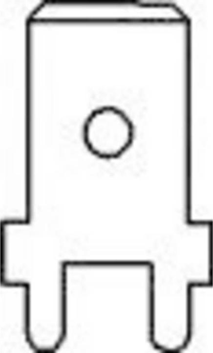 Actual product image Vogt Verbindungstechnik Flat plug