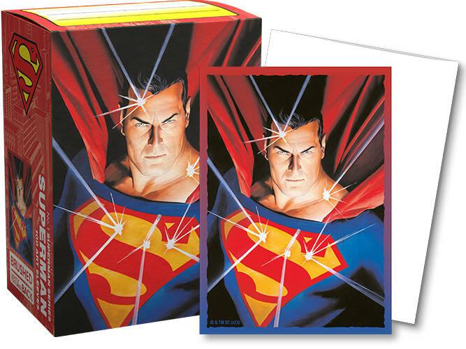 Actual product image Dragon Shield WB100 Brushed Art - Superman Series No. 1