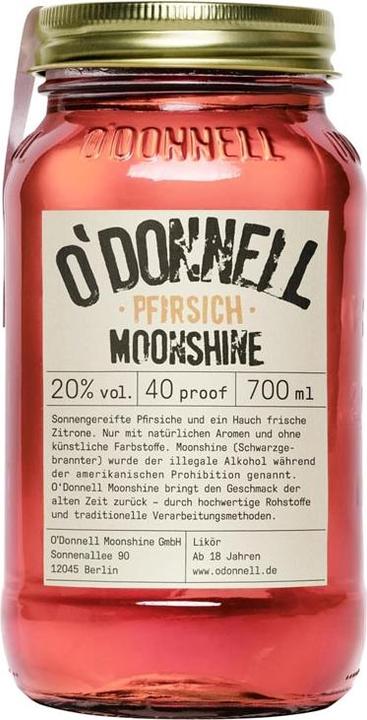 Immagine prodotto O'Donnell Moonshine Liquore alla pesca,7L