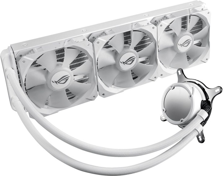 Actual product image ASUS ROG Strix LC 360 RGB White Edition Complete water cooling