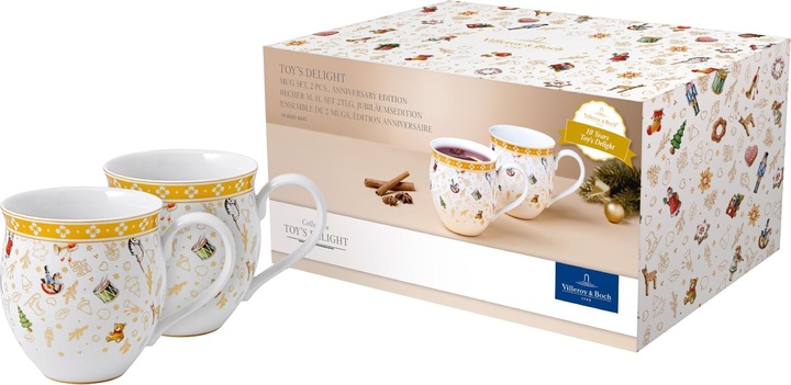 Actual product image Villeroy & Boch Tumbler w. H. Set 2pcs. anniversary edition Toy's Delight (390 ml, 2 x)