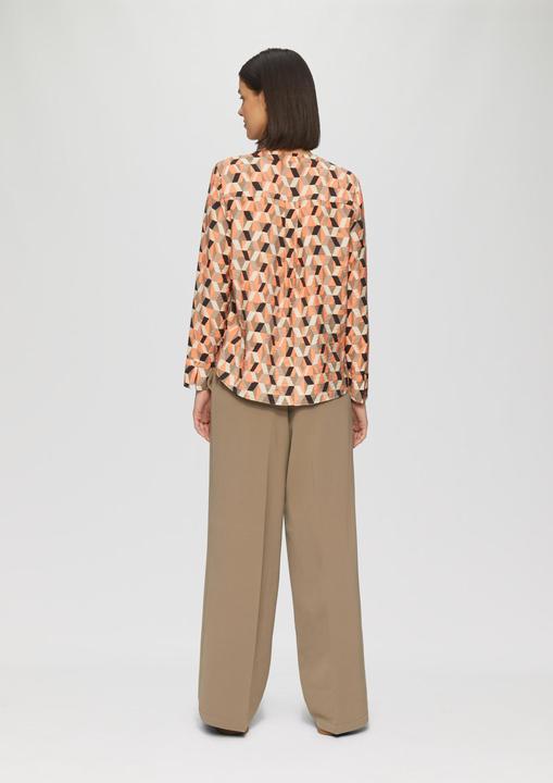 Actual product image S.Oliver Bluse Strukturierte Bluse mit V-Ausschnitt (40)