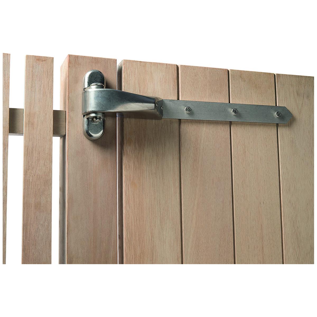 Thumbnail - Locinox, Baubeschläge + Holzverbinder, Gartentorband 4DW (Lochbandeisen, 1 Stk.)