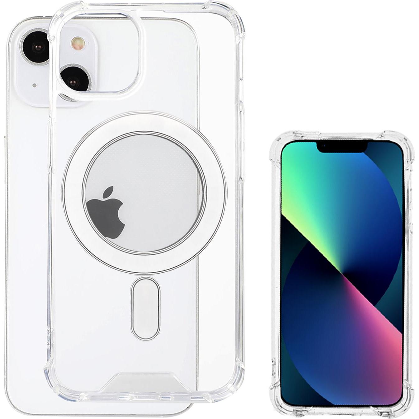 Thumbnail - 4smarts Hybrid Case Ibiza (Apple iPhone 14 Plus), Smartphone Hülle, Transparent