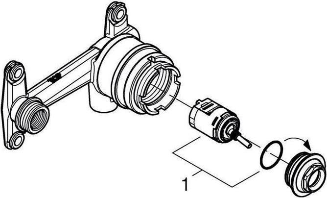 Produktbild Grohe Joystick Unterputz-Einbaukörper