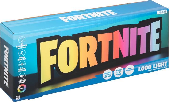 Immagine prodotto Paladone Products Lampada LED RGB con logo Fortnite
