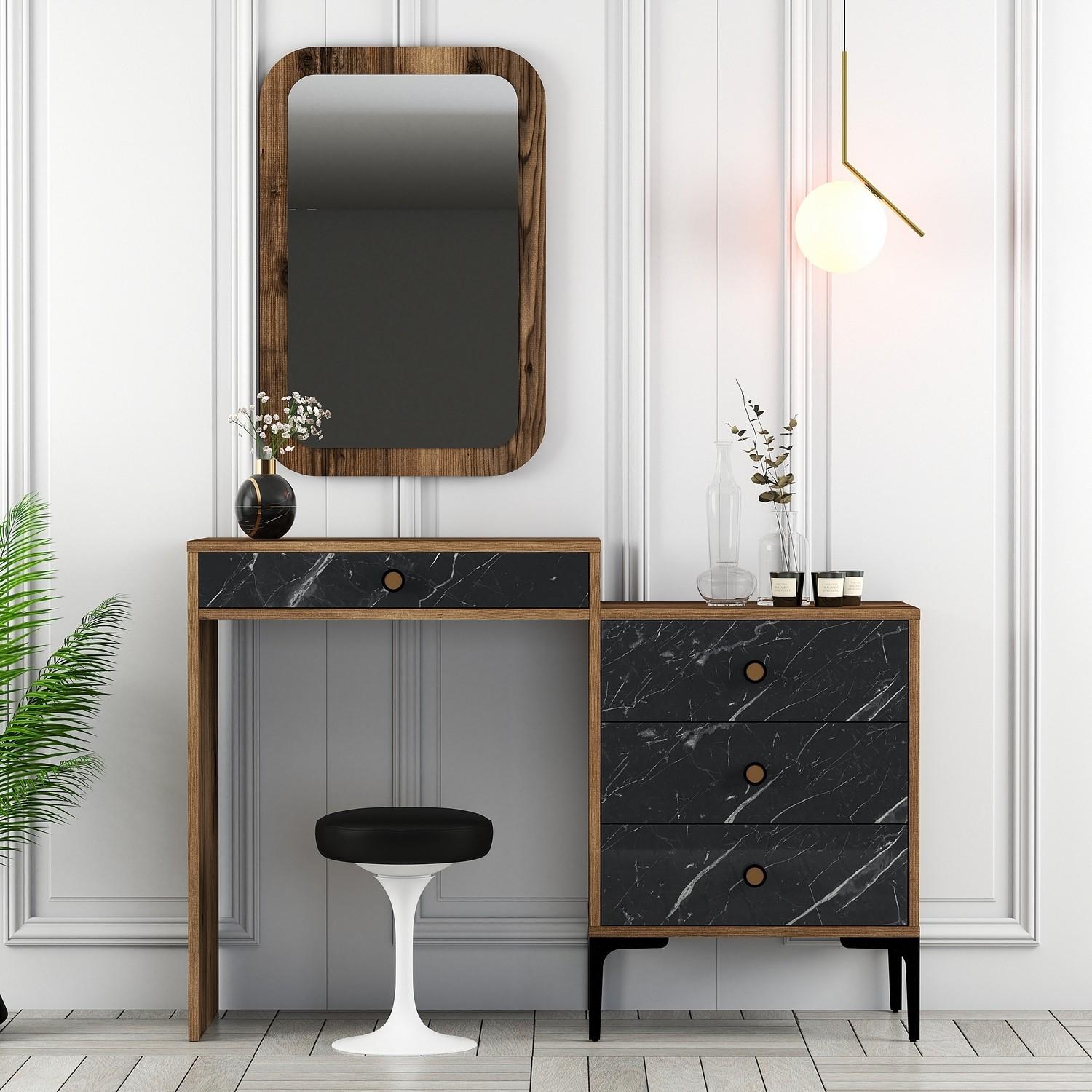 Thumbnail - Hanah Home, Kommode + Sideboard, Agathe (124 x 40 x 85 cm)