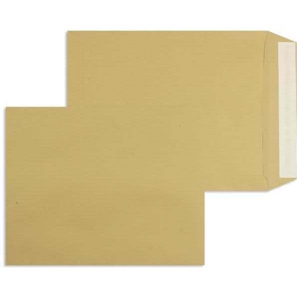 Blanke, Versandtasche + Luftpolstertasche, Versandtaschen 216x270mm 120g/qm haftklebend VE=250 Stück braun (250 x)