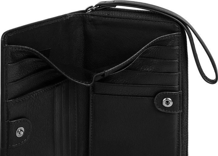Actual product image Bugatti Black Magic Geldbörse RFID Schutz Leder 15.5 cm