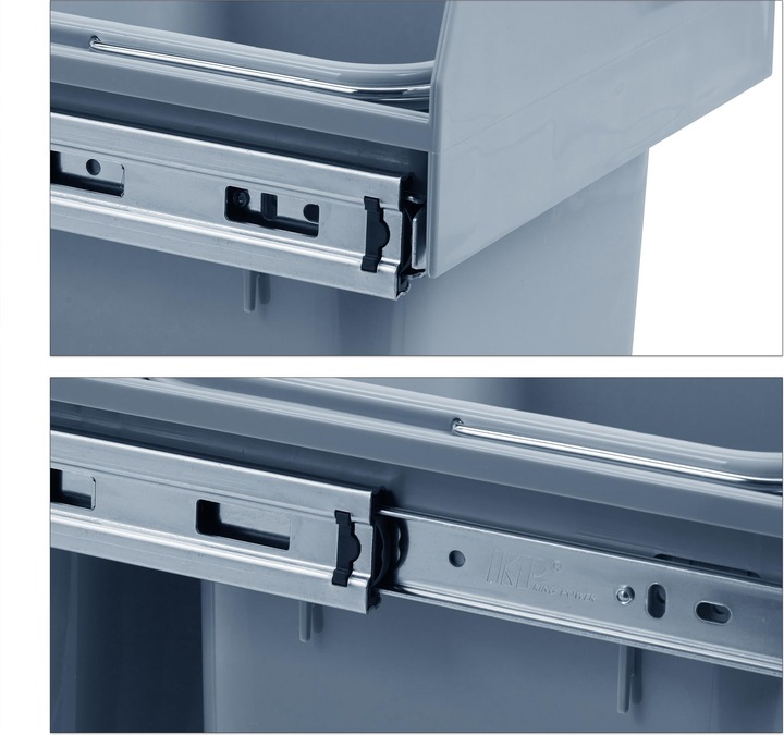 Actual product image Relaxdays Built-In Kitchen Bin, Pull Out