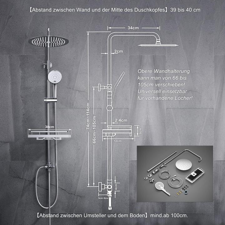 Produktbild Joho Regendusche