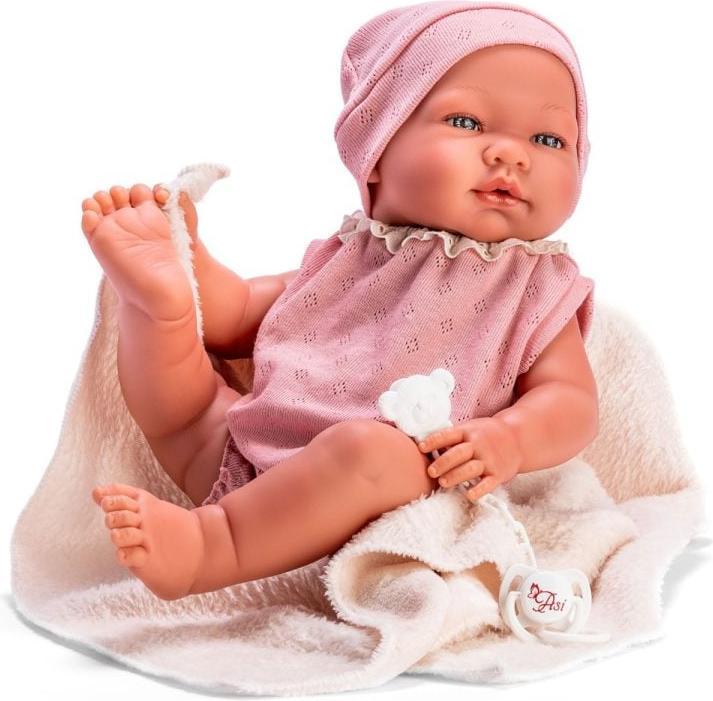 Asi - Body Y Gorro Punto Rosa Manta Beige (24367010)