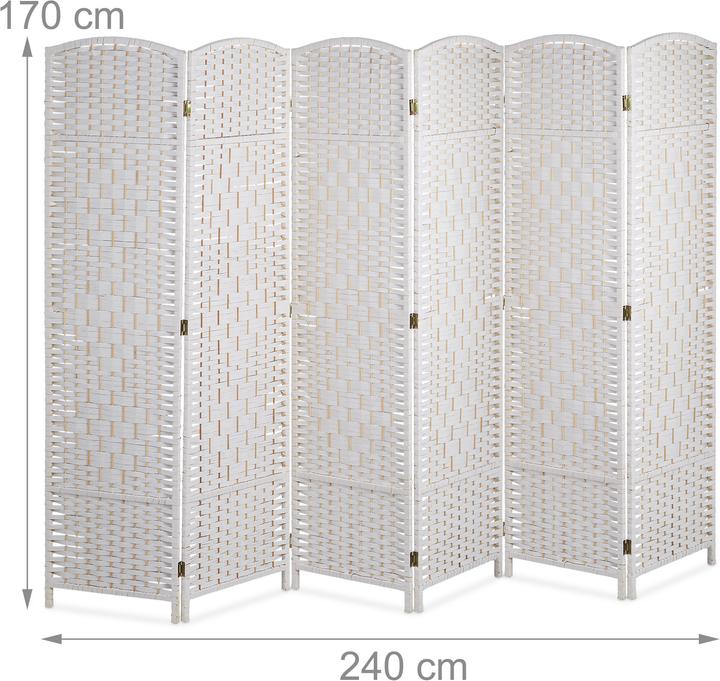 Actual product image Relaxdays Folding Screen