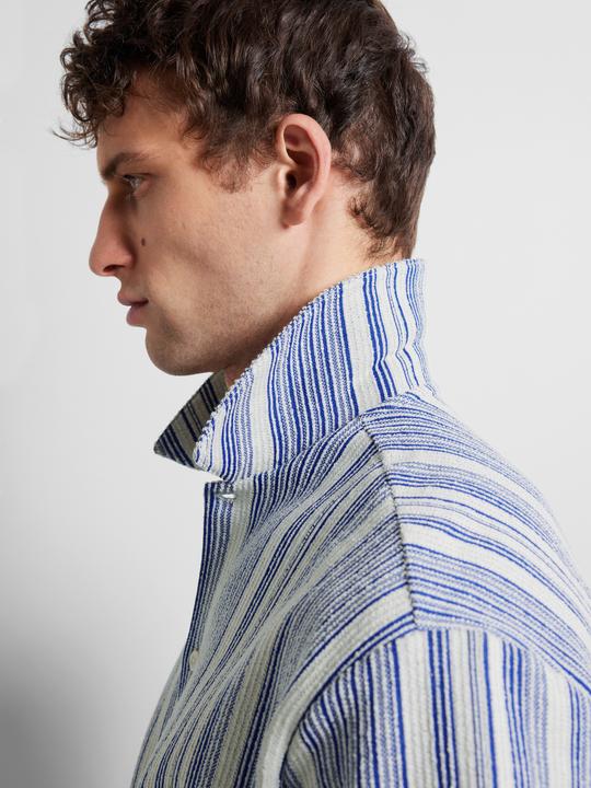 Produktbild Selected Gestreiftes Kurzarmhemd (L)