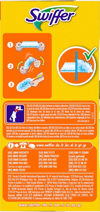 Energy Label Swiffer Staubmagnet Nachfülltücher (23 pcs.)