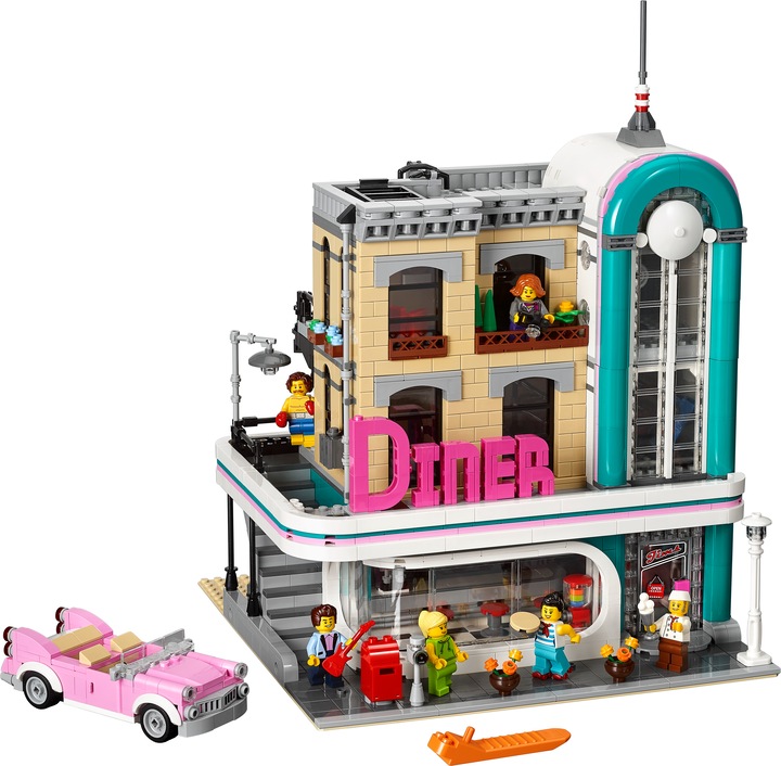 Actual product image LEGO American diner (10260, LEGO Creator Expert)