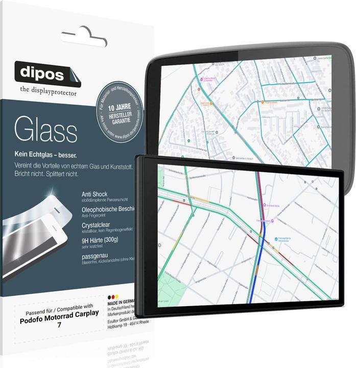 Actual product image Dipos Anti-Shock Screen Protector Clear