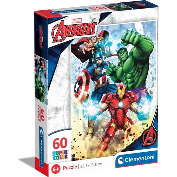 Clementoni Supercolor Marvel Avengers, 60 pc(s), Comics, 4 yr(s) (60 Teile)