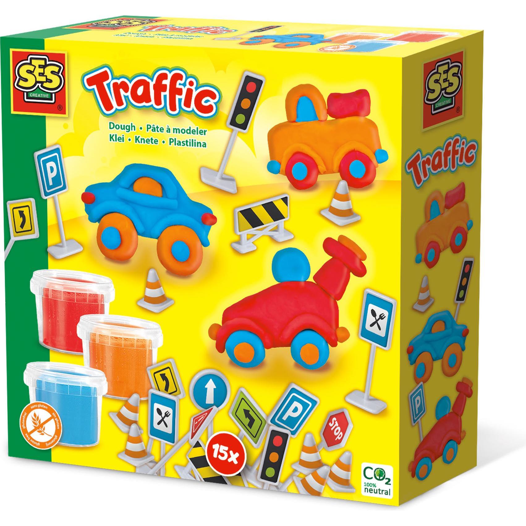 Ses Creative Knet-Set Strassenverkehr