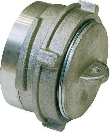 Actual product image Teguma Kupplung Guillemin 100 Aluminium (Pipe coupling)