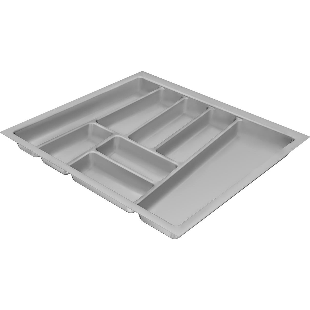 Hettich Besteckeinsatz OrgaTray 740, Besteckkasten, Silber