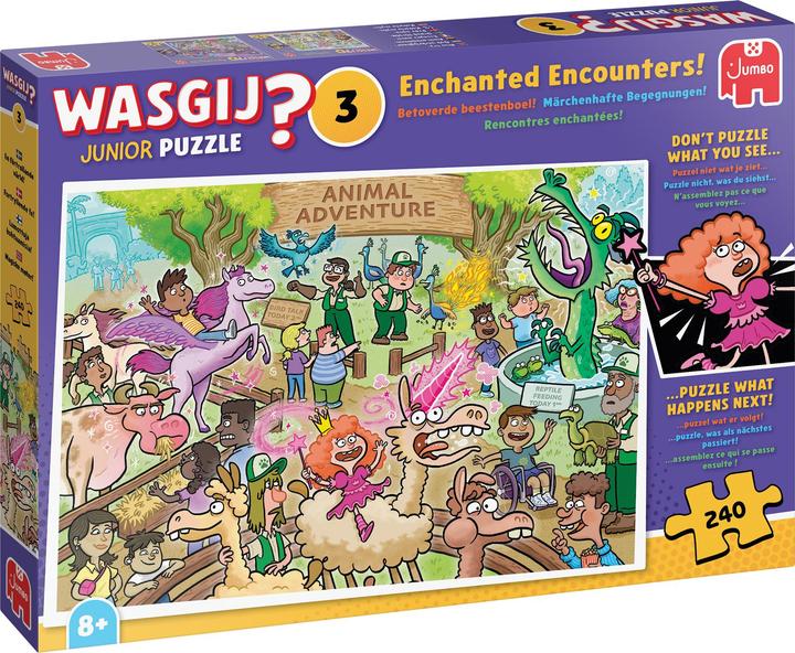 Produktbild Jumbo Puzzle Wasgij Junior 3 Titel Tbd (240) (240 Teile)