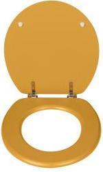 Actual product image Wenko Prima MDF WC seat mustard yellow