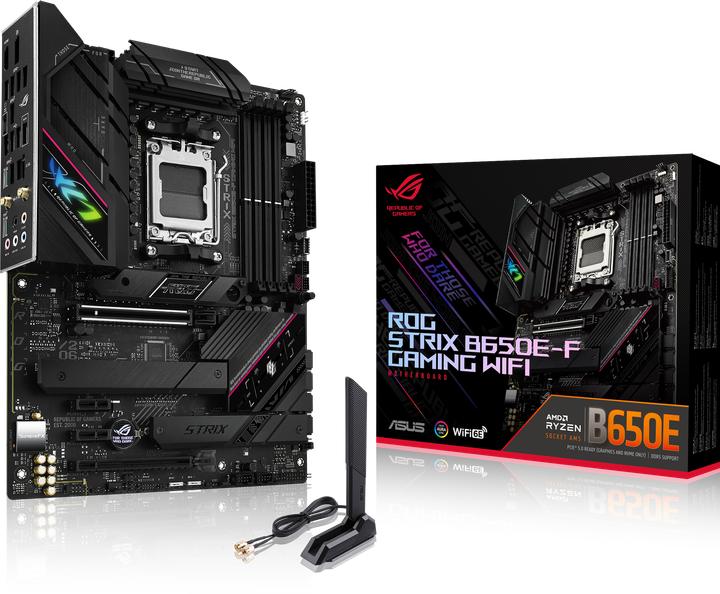 Actual product image ASUS ROG STRIX B650E-F GAMING WIFI (AM5, AMD B650E, ATX)