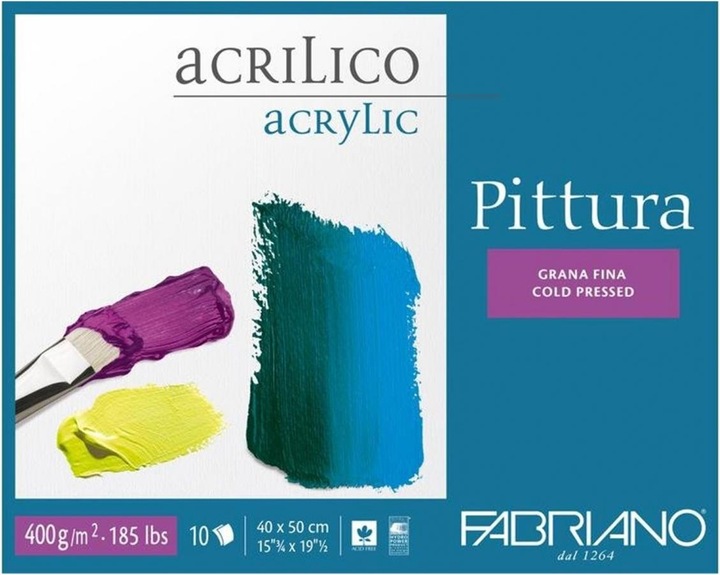 Fabriano Pittura (40 x 50 cm, Nessuna)