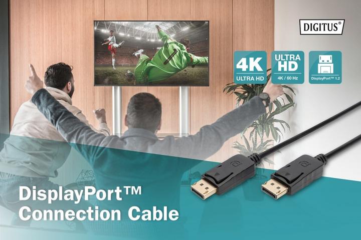 Image du produit Digitus DisplayPort — DisplayPort (2 m, DisplayPort, 1.2)