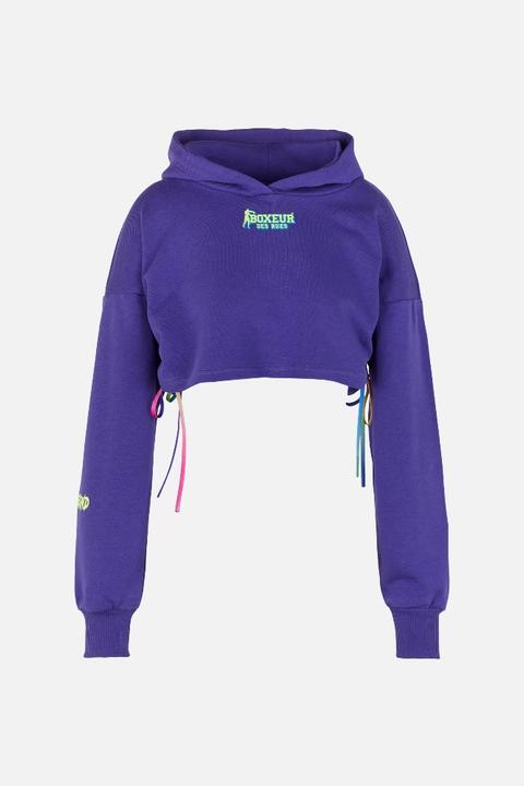 Produktbild Boxeur des Rues Cropped Hoodie Sweatshirt (M)