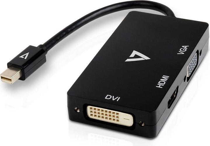 V7 Mini DP To VGA / Dvi / HDMI (Mini DP, 10 cm)