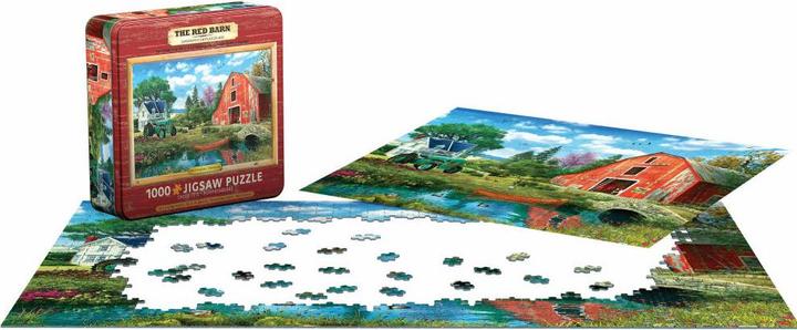 Actual product image Eurographics The red barn (1000 pieces)